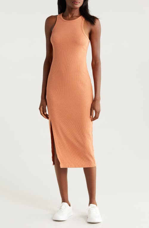 Beyond Yoga Ease Into It Midi Tank Dress In Sunburn