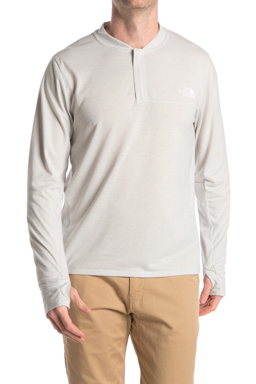 The North Face Long Sleeve Thumbhole Henley Nordstrom Rack