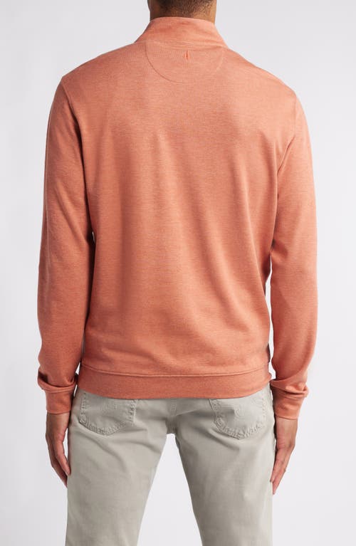 Shop Johnnie-o Sully Quarter Zip Pullover In Creole