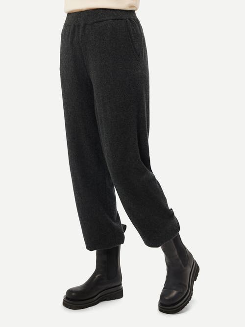 Gobi Mongolian Cashmere Cashmere Joggers In Charcoal