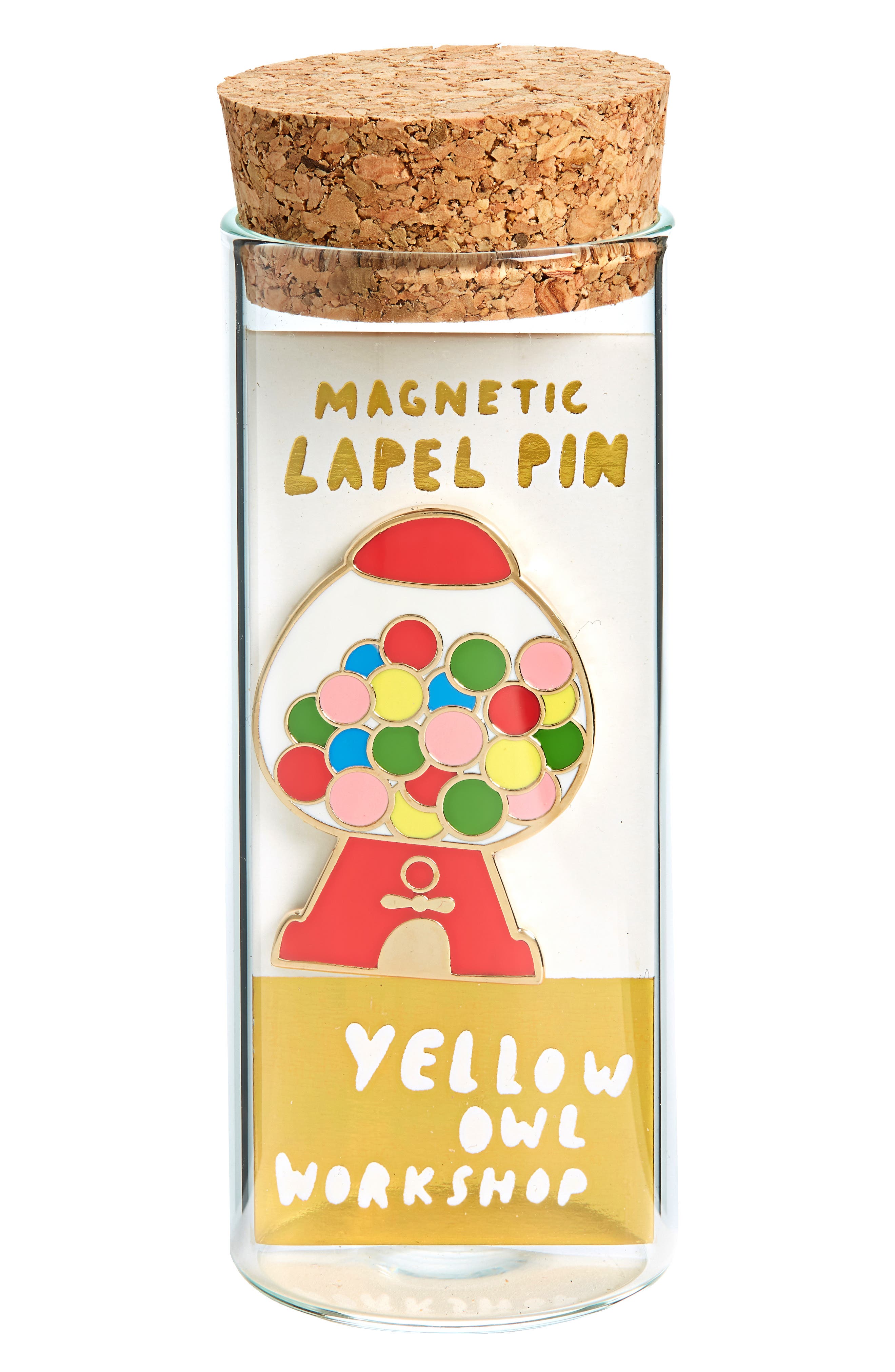 Yellow Owl Workshop Magnetic Lapel Pin –Rosé 