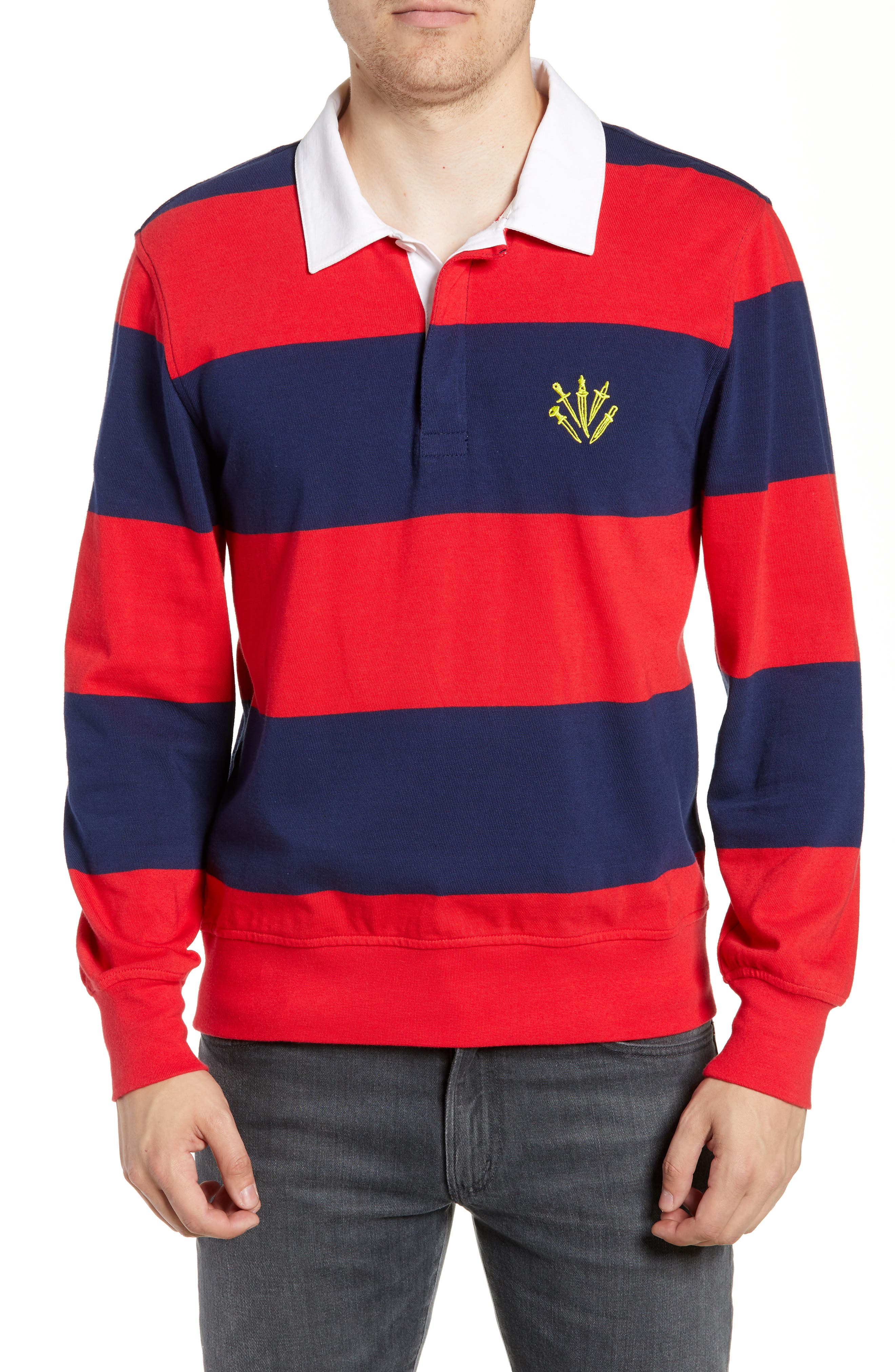 rag and bone rugby shirt