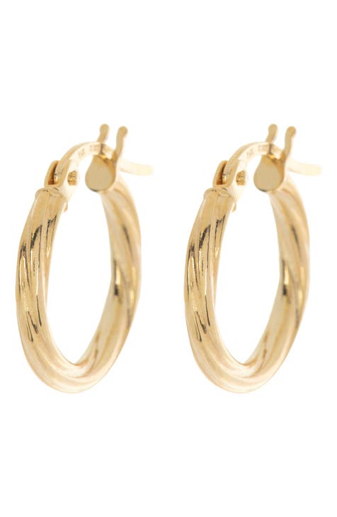 Bony Levy 14K Gold Knot Stud Earrings