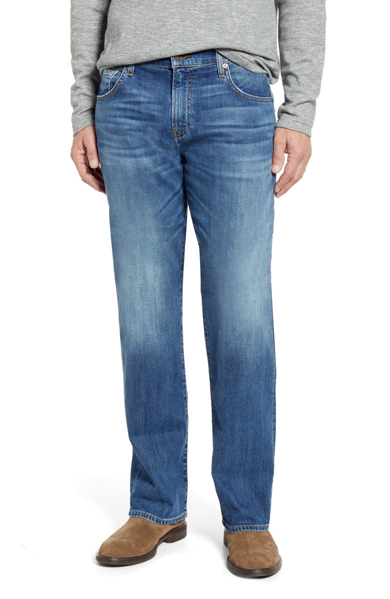 7 For All Mankind Austyn Relaxed Straight Leg Jeans, Main, color, 