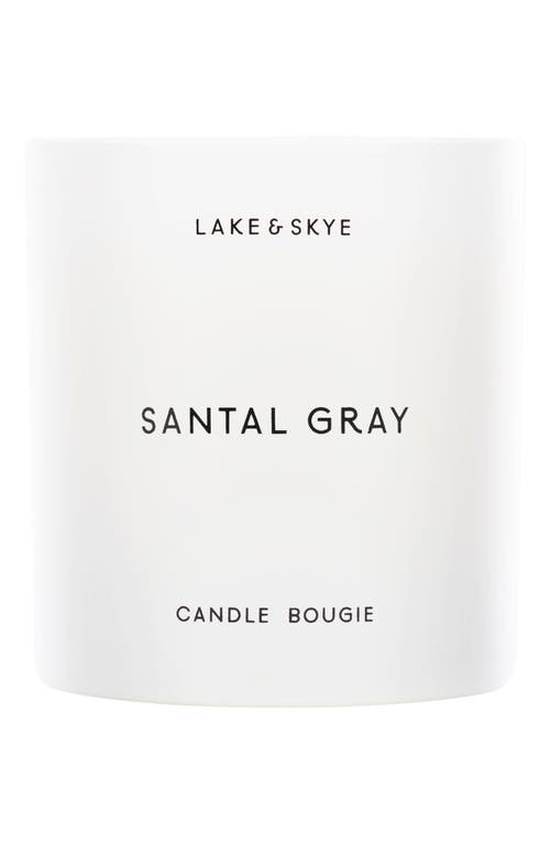 Lake & Skye Santal Gray Scented Candle at Nordstrom