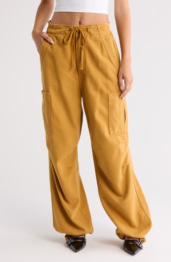 Shop Mother The Munchie Nerdy Cargo Pants In Wood Thrush