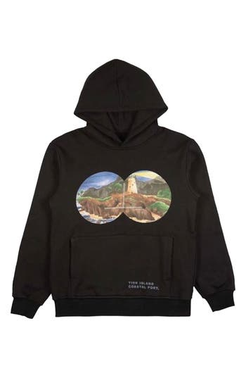 TIER NYC TIER LIGHTHOUSE GRAPHIC PRINT HOODIE 