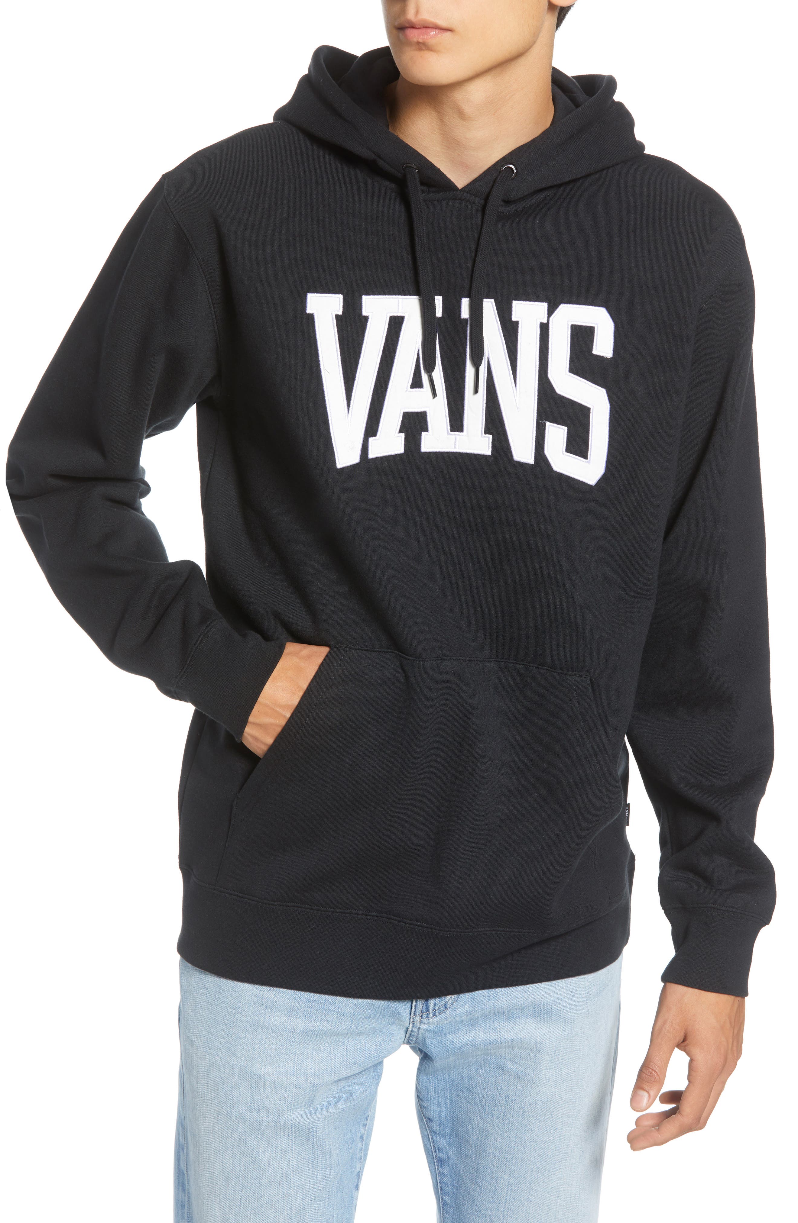 vans logo sweatshirt