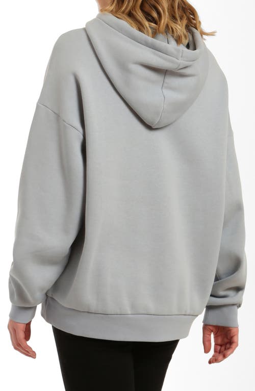 Shop Brooklyn Industries Water Tower Hoodie In Blue Fog