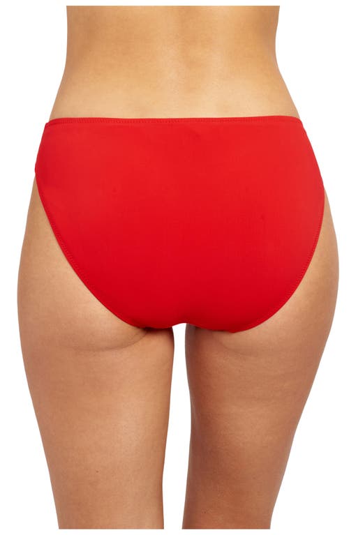 Free Sport by Gottex Sprint Solid Hipster swim bottom Tomato at Nordstrom,