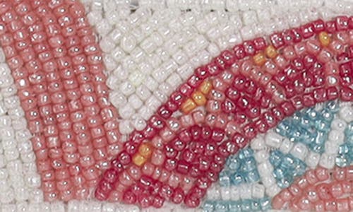 Tiramisu Vibrant Beaded Picture Frame In Multi