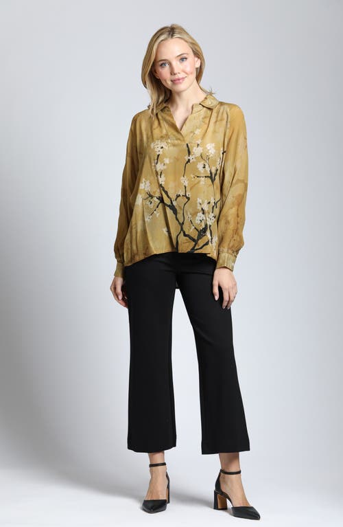 Apny Ponte Wide Leg Crop Pants In Black