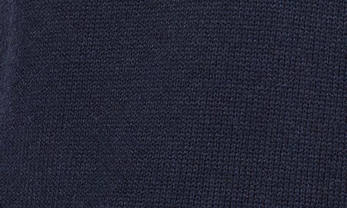 Nic + Zoe Nic+zoe Blanket Stitch Cotton Blend Sweater In Indigo Multi