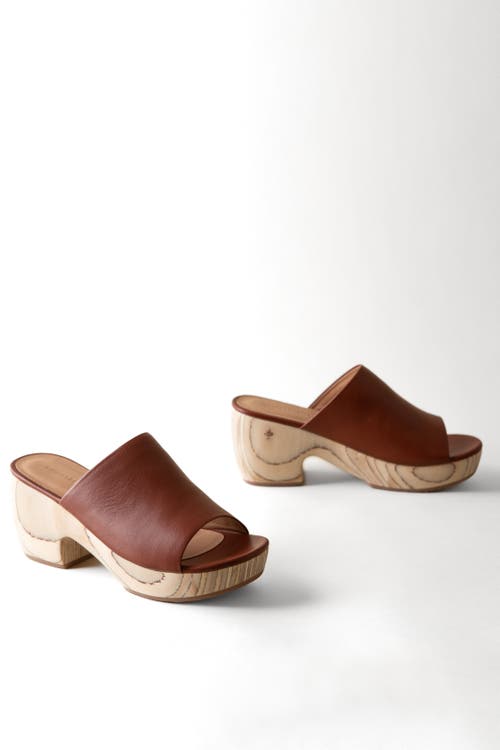 Huma Blanco Katlyn Platform Clog In Cinnamon