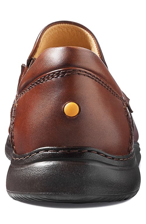 Shop Samuel Hubbard Olema Loafer In Antique Brown Leather