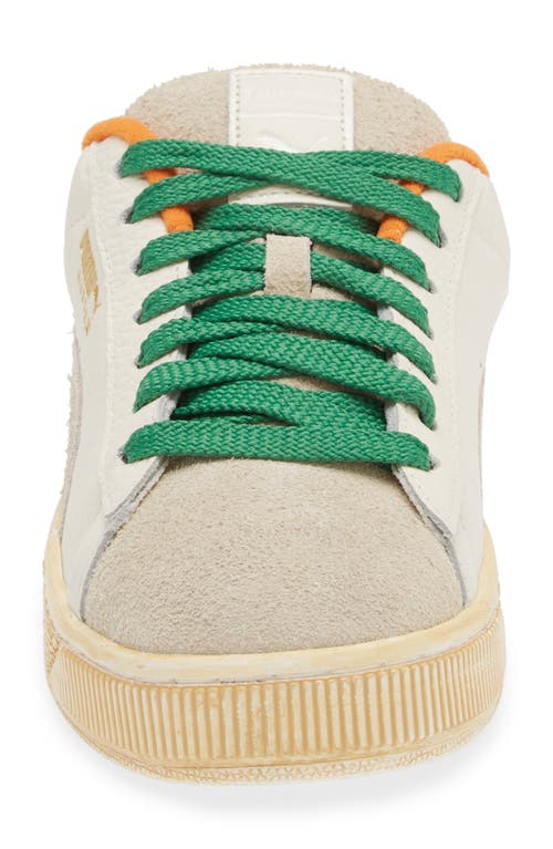 Shop Puma X Carrots Suede Xl Sneaker In Warm White-rickie Orange