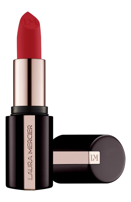 Shop Laura Mercier Caviar Smoothing Matte Lipstick In 520 Scarlet Velvet