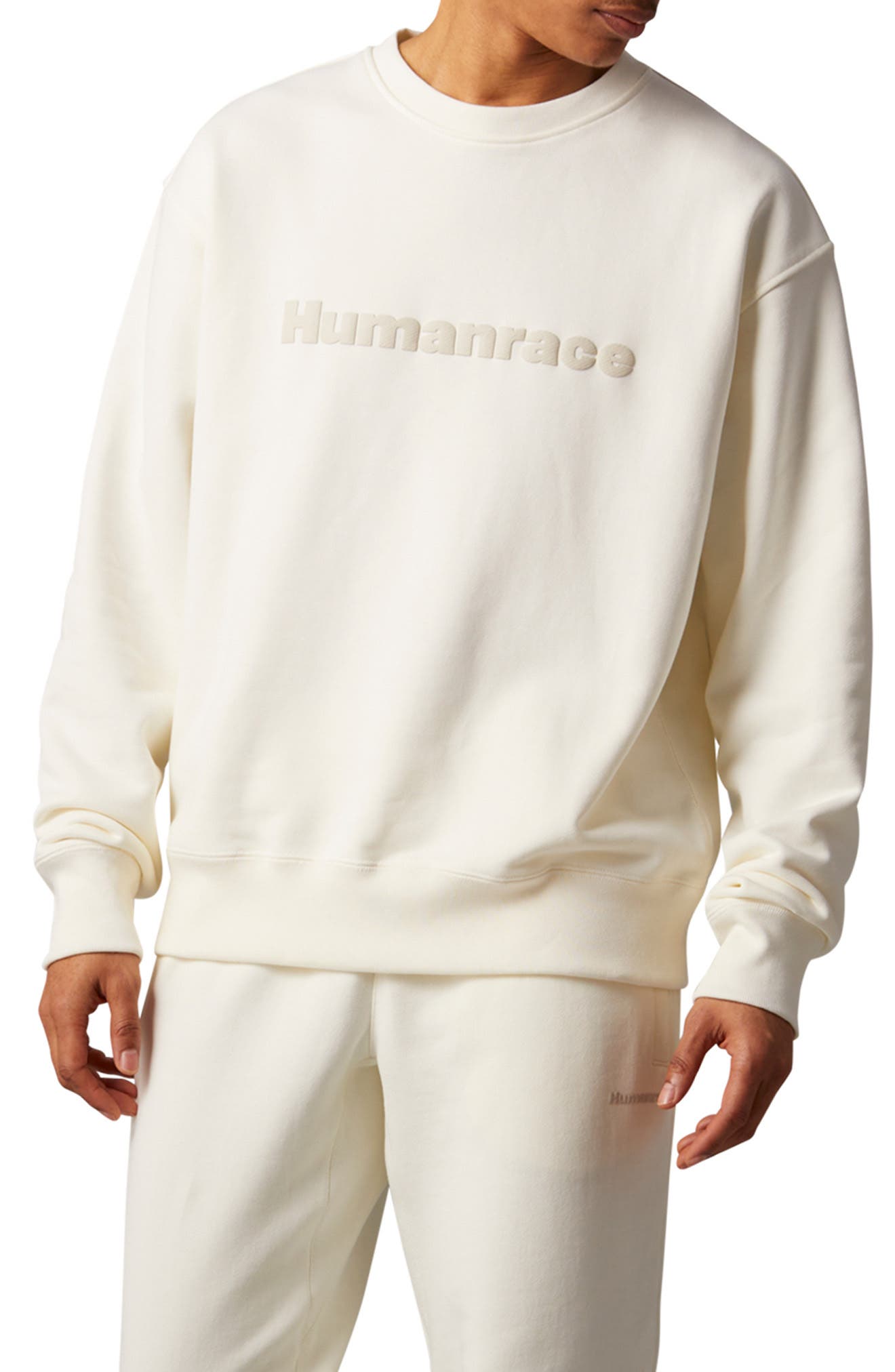 White Crewneck Sweatshirts for Men 