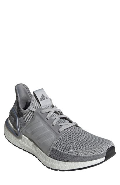 Adidas Originals Ultraboost 19 Running Shoe In Grey/ Grey