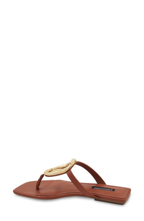 Bcbgmaxazria Kima Flip Flop In Cognac