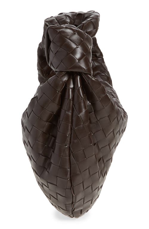 Bottega Veneta Teen Jodie Intrecciato Leather Hobo In 2132 Fondant-gold