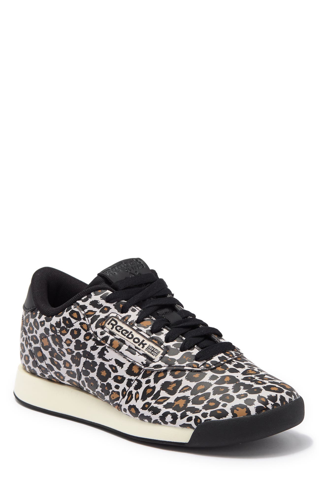 reebok leopard print