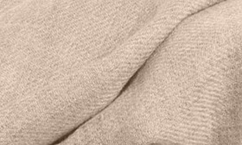 Shop Nordstrom Tissue Weight Wool & Cashmere Scarf In Beige Oat Medium Heather