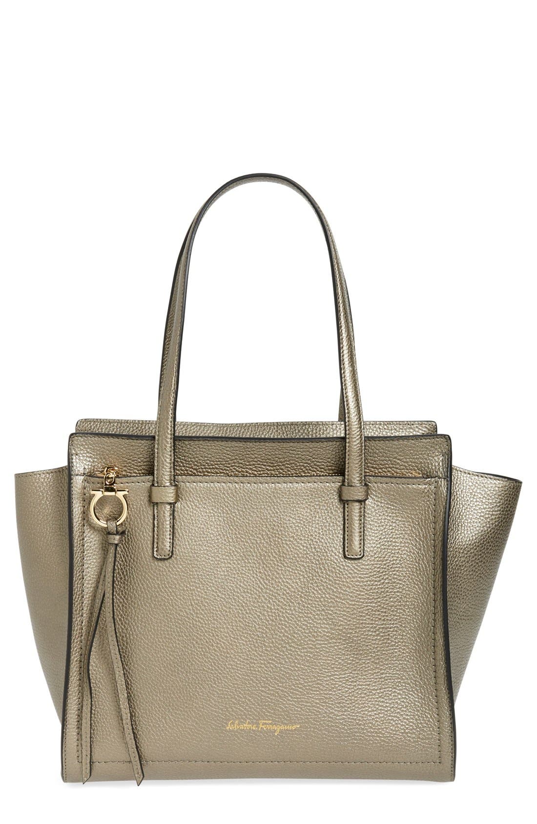 Salvatore Ferragamo 'Medium Amy' Leather Tote Nordstrom