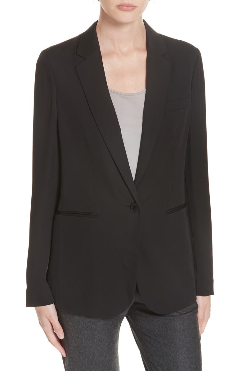Theory Grinson Silk Suit Jacket | Nordstrom