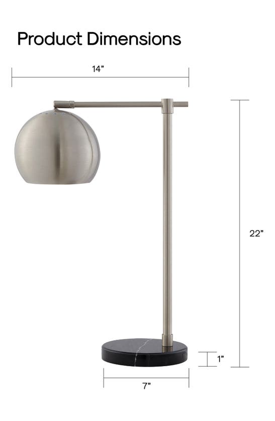 Shop Inspired Home Table Lamp In Stainless Steel