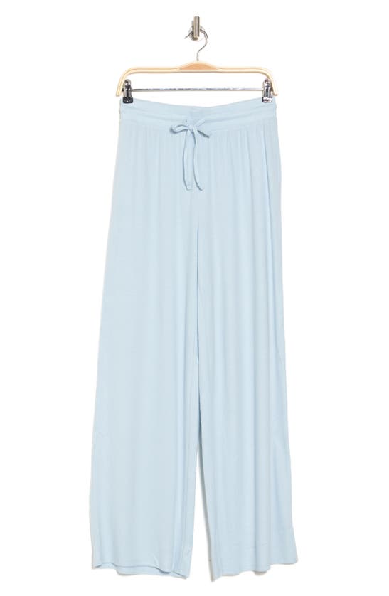 Abound Easy Cozy Wide Leg Pajama Pants In Blue Skyride