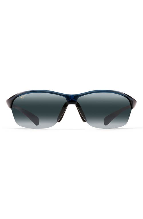MAUI JIM MAUI JIM HOT SANDS 71MM POLARIZED OVERSIZE RECTANGULAR SUNGLASSES
