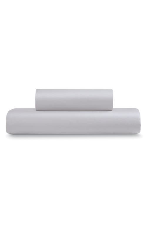 Ella Jayne Home Triple Brushed Duvet Cover & Sham Set In Silver