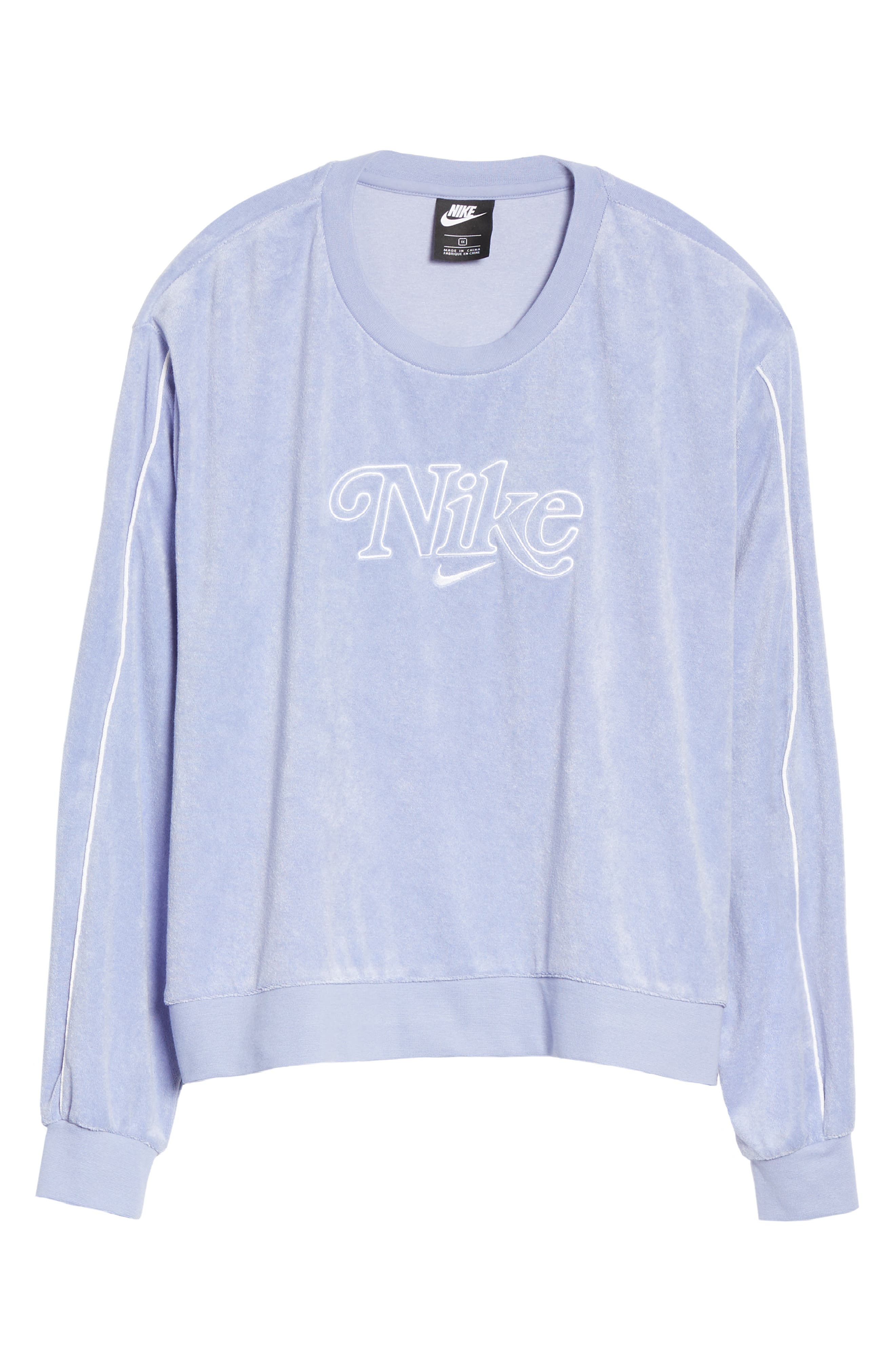 nike french terry crewneck
