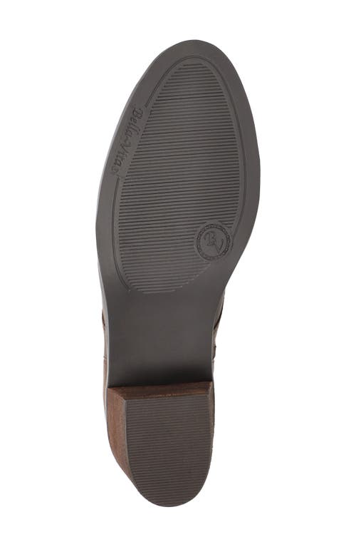 Bella Vita Bismark Lace-up Bootie In Brown