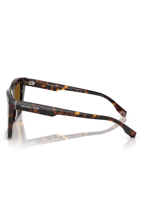Michael Kors 56mm Square Sunglasses In Dk Tort
