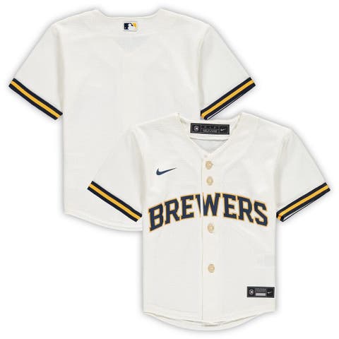Toddler Los Angeles Angels Nike Cream 2022 City Connect Replica Jersey