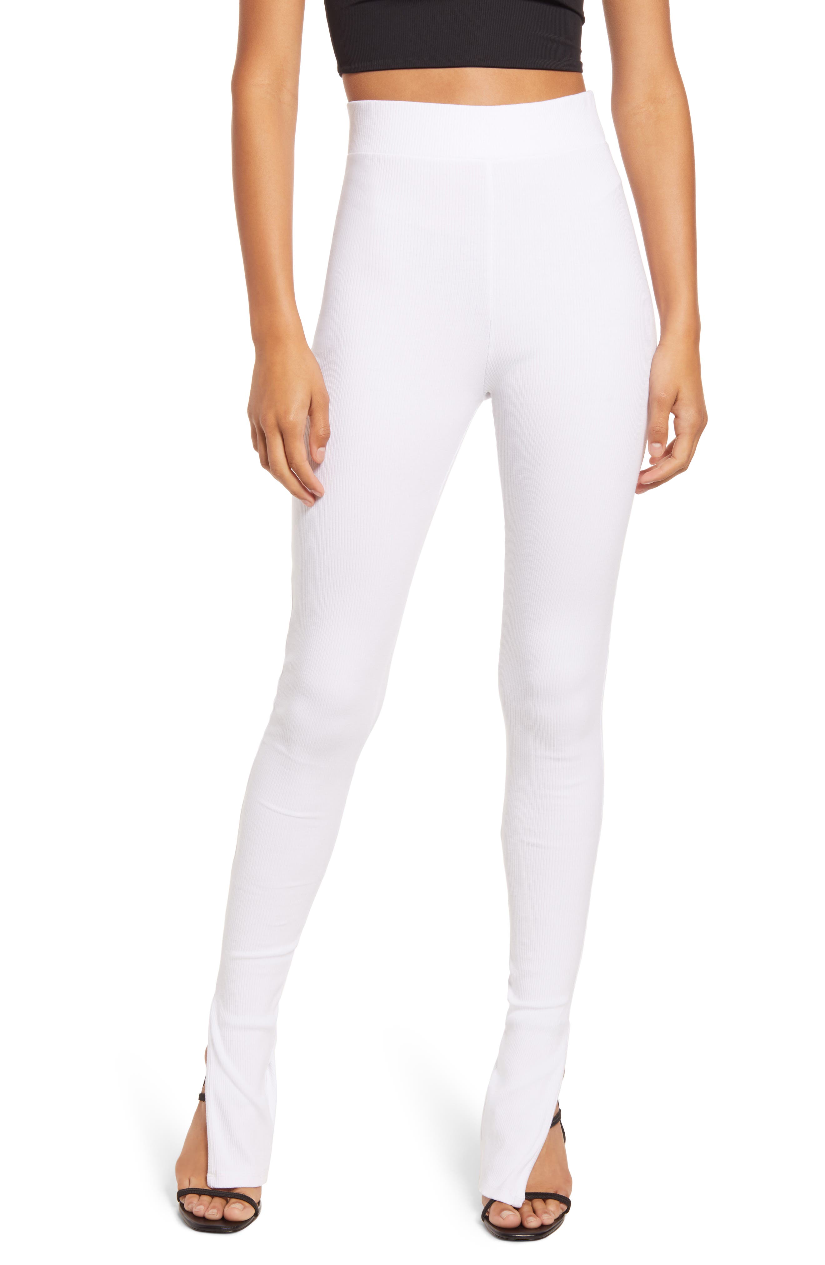 womens white yoga pants