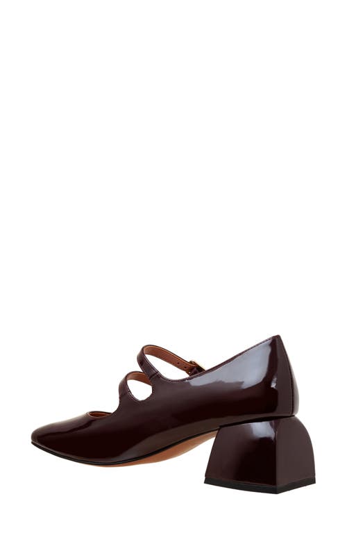 Linea Paolo Maurice Mary Jane Pump In Burgundy