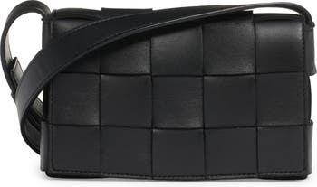 Bottega Veneta Intrecciato Cassette Leather Crossbody Bag (SHG