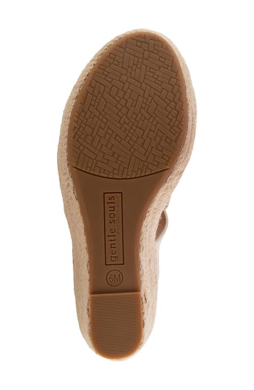 GENTLE SOULS BY KENNETH COLE GENTLE SOULS CAPLIN SLINGBACK ESPADRILLE PLATFORM WEDGE SANDAL