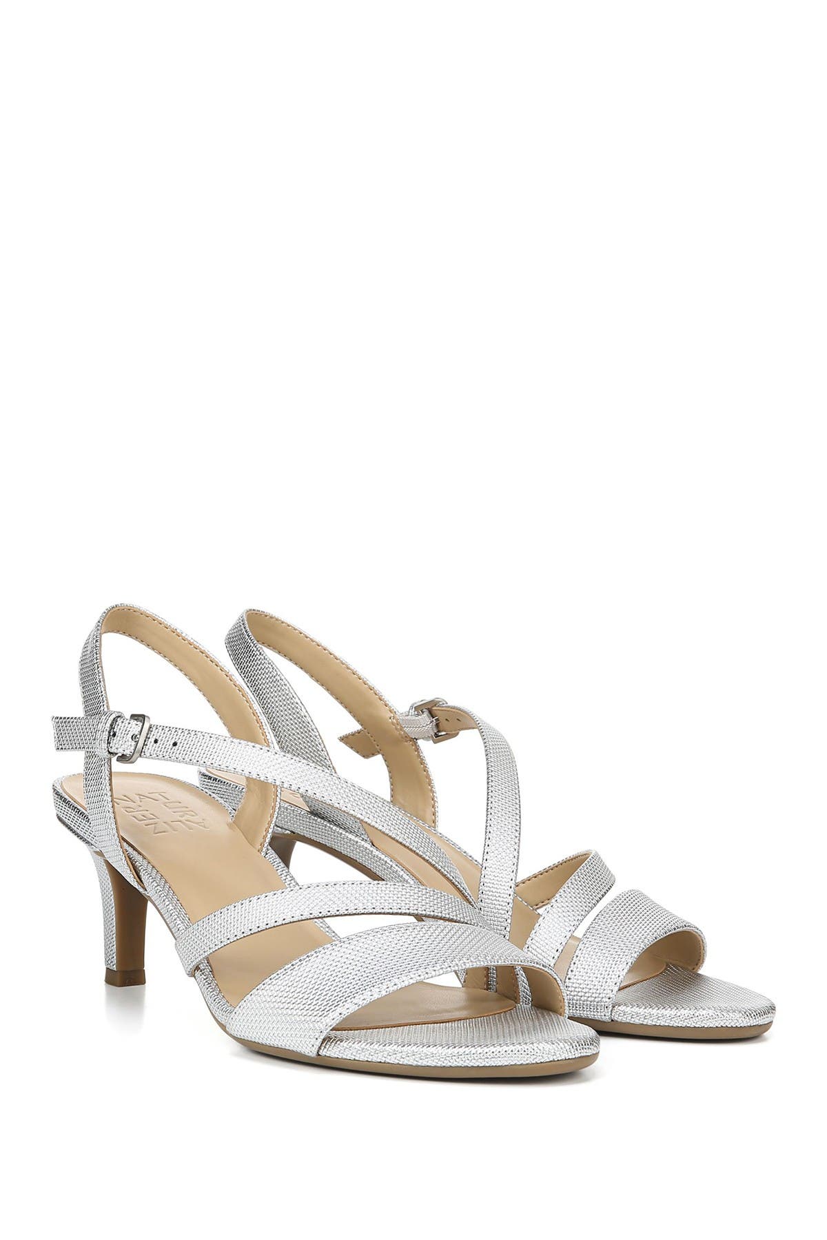 naturalizer metallic sandals