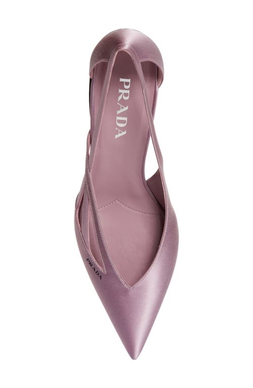 Shop Prada Runway Pointed Toe Pump In Confetto