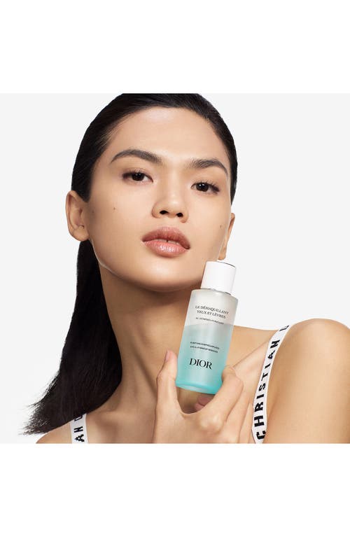 Dior Eye And Lip Makeup Remover Purifying Nymphea Bi-phase Makeup Remover In No Color