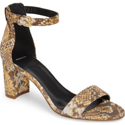 Aquatalia Selena Sandal, Metallic