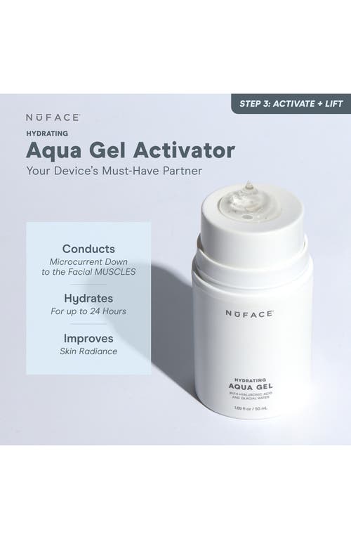 Nuface ® Hydrating Aqua Gel Home & Away Duo $90 Value In No Color