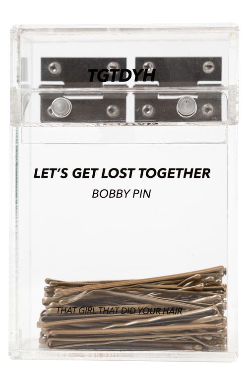 Lost50-Pack Bobby Pin Case in Blonde