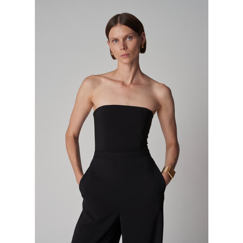 Co Bustier Top In Black