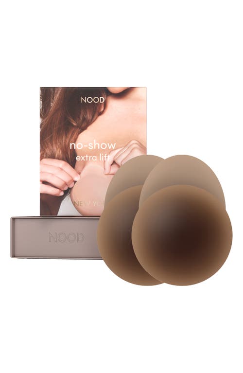 No-Show Extra Lift Reusable Nipple Covers in No.9 Coffee