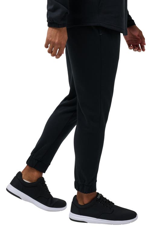 Shop Travismathew Sideslip Fleece Joggers In Black